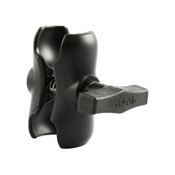 RAM MOUNT SHORT DOUBLE SOCKET ARM FOR 1.5" BALL