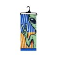 thumbnail image 6 of Mainstays Cotton Blend Multi-color Alien Beach Towel, 28" x 60", 6 of 6