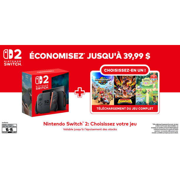Nintendo Switch™ 2: Choose Your Game Bundle - Walmart.ca