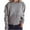 Gray-Sweater, variant on Qetyuw Oversized Sweater for Women Zip Down Hem Long Sleeve Loose Fit Pullover Jumper Chunky Casual Crew Neck Sweaters
