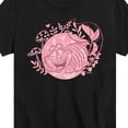 thumbnail image 3 of Alice in Wonderland - Cheshire Cat Pink - Youth Boys Short Sleeve Graphic T-Shirt, 3 of 5
