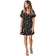 thumbnail image 3 of Vestido HUOGUO con estampado personalizado hasta la rodilla para mujer, 3 of 4