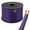 Frosted Purple/Black-100 Feet, variant on 14 Awg Gauge Frosted Green/Black Electrical Wire, 100 Feet for Car and Home Theater