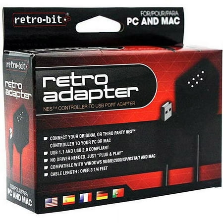 RetroBit Retro Adapter NES Controller to USB Port Adapter