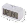 thumbnail image 3 of Reloj Despertador Digital Con Batería, Pantalla Lcd Grande, Sensor De Luz, Luz Nocturna, Despertador Multifunción, Reloj De Mesa De Oficina Para Niños Yuarrent HA027180-01, 3 of 5