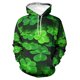 thumbnail image 5 of Sudadera con capucha con estampado de tréboles de la suerte y plantas para hombre, ropa con estampado de hierba y flores en 3D, novedad en sudaderas con capucha, moda Harajuku y2k, 5 of 5