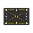 thumbnail image 3 of LOVIVER Football Footstep Training Mat Control Ball Trainer for Kids Indoor Athletes Black Yellow, 3 of 8