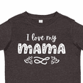 thumbnail image 4 of Inktastic I Love My Mama with Hearts Boys or Girls Toddler T-Shirt, 4 of 5