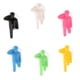 thumbnail image 4 of Rack Organizador Soledad Almacenamiento Ventosas Ganchos Para Abrigos Sombreros Batas Ropa Toallas Azul, 4 of 10
