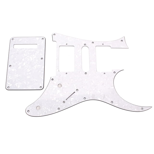 Cubierta de licencia trasera de 4 capas Pickguard Pick Guard para guitarra eléctrica RG350 IBANZE Gloria Golpeadores de guitarra de 3 capas