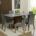thumbnail image 2 of Juego de Comedor con Mesa de Vidrio y 6 Sillas Madesa Alexis MGP, 2 of 7