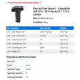 thumbnail image 2 of Mass Air Flow Sensor 1 - Compatible with 2010 - 2012 Mazda CX-7 2.5L 4-Cylinder 2011, 2 of 2