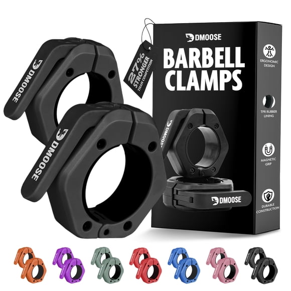 Pinzas para mancuernas Moose Fitness Quick Release Olympic 2