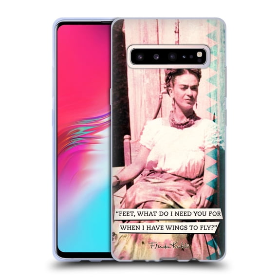 Head Case Designs Officially Licensed Frida Kahlo Portraits And Quotes Strange Soft Gel Case Compatible with Samsung Galaxy S10 5G