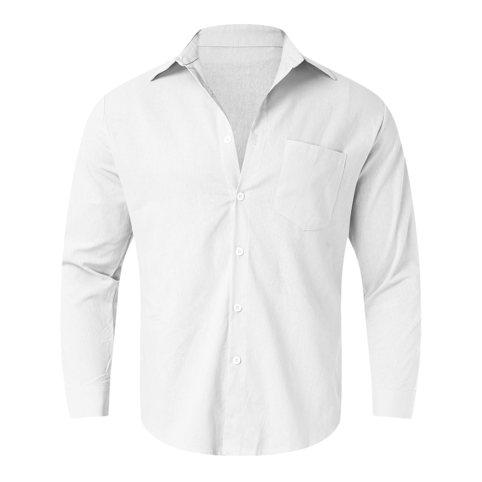 Playera tipo polo para hombre y mujer, cuello redondo, manga larga y corta, opaca, para natación, básica, casual, cómoda, verano, talla XL blanca 4