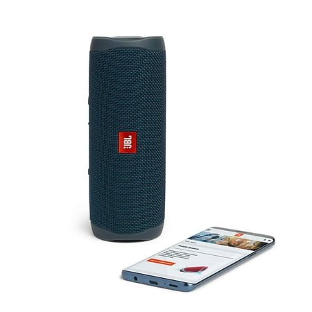 JBL - Flip 5 Portable Bluetooth Speaker - Ocean Blue
