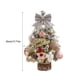 thumbnail image 2 of Wosthever Árbol de Navidad con luces LED y adornos esféricos, adornos de escritorio para el hogar, decoraciones navideñas Kits de decoración para fiestas, 2 of 6