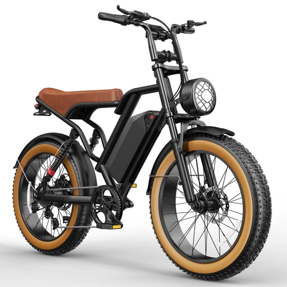 UL2849  Electric Bike for Adults, Peak 1500W Motor, 20"x4" Fat Tire, 48V/17.5AH