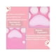 thumbnail image 4 of Alfombrilla Mouse Pad Ergonomico BELUG con reposamuñecas Gato Negro Huellas rosas, 4 of 5