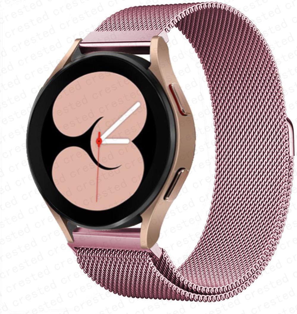  OTOPO for Galaxy Watch 4/6 Classic Bands 47mm 46mm 43mm 42mm,  Watch 6/5/4 Band 44mm 40mm,Watch 5 Pro Bands, 20mm Metal Mesh Stainless  Steel Replacement Strap Bands for Men Women Black 