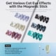 thumbnail image 2 of Set de esmaltes de uñas Modelones Cat Eye Gel 6 colores holográficos, 2 of 9