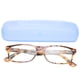 thumbnail image 1 of Gafas de lectura con bloqueo de luz azul vintage, unisex, para hombres y mujeres, gafas de lectura para personas mayores+400, 1 of 8