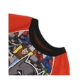 thumbnail image 2 of DC Comics Justice League Boys Pajama, 2 Piece Batman Sleepwear Set, Red - 2 Piece PJ, Size: 6-7, 2 of 5