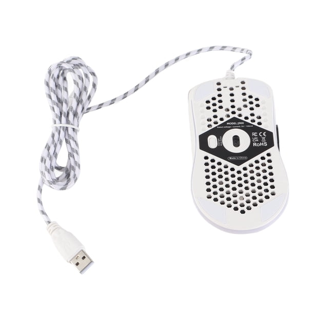 Ratón De 6 Botones, Ratón Ergonómico Para Juegos Con Cable De 6400DPI, Multicolor Para Juegos En Casa De Oficina