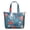 Pink-48, variant on Japanese-Style Octopus Watercolor Tote Bag - Large Capacity Travel Bag with Zipper Closure, Interior Pockets for Women, College Students, Moms - Cute Nautical Sea Creatures Design