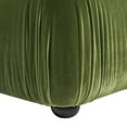 thumbnail image 6 of Jennifer Taylor Home Marcel 109.5" Bubble Modular Modern 4-Piece Reversible Sectional Sofa, Olive Green Performance Velvet, 6 of 9