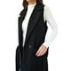 thumbnail image 5 of Abrigo Chaleco Diseño Roman Fashion 2140 Negro G, 5 of 6