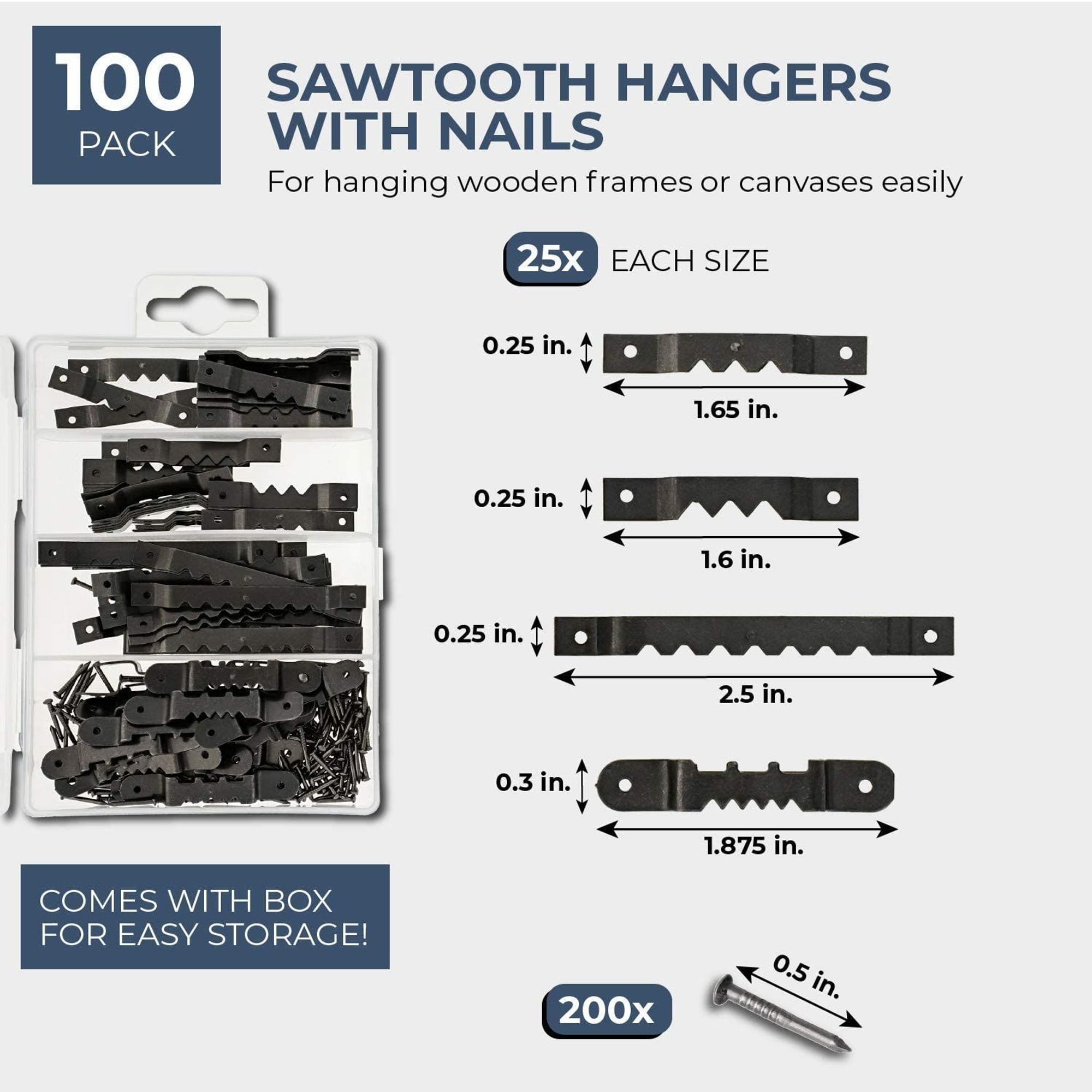 Mega Sawtooth Hanger - Picture Hang Solutions