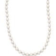 thumbnail image 1 of 14K White Gold 6-7mm Near Round Fw Cultured Pearl Necklace (18 X 8.5) Made In Canada xf572-18, 1 of 5