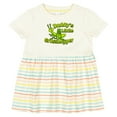 thumbnail image 3 of Inktastic Grasshopper Girls Baby Dress, 3 of 5