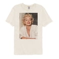 thumbnail image 1 of Marilyn Monroe Bathrobe Photo IVory Adult Comfort Color T-Shirt, 1 of 2
