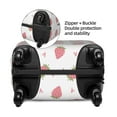 thumbnail image 4 of Balery Luggage Cover Hand Drawn Strawberry Print Suitcase Covers for Luggage Elastic Washable Suitcase Protector Fits 18-32 Inch Luggage-Small, 4 of 9