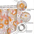 thumbnail image 4 of Boho Floral Shower Curtain Modern Bohemian Abstract Colorful Flower Bath Curtain Polyester Fabric Shower Curtains Machine Washable Waterproof Bath Decor 72" x 72", 4 of 6