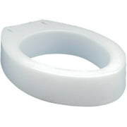 Carex Raised Toilet Seat Elevator with Easy Installation, Adds 3.5 in Height, White, 300 lb Limit