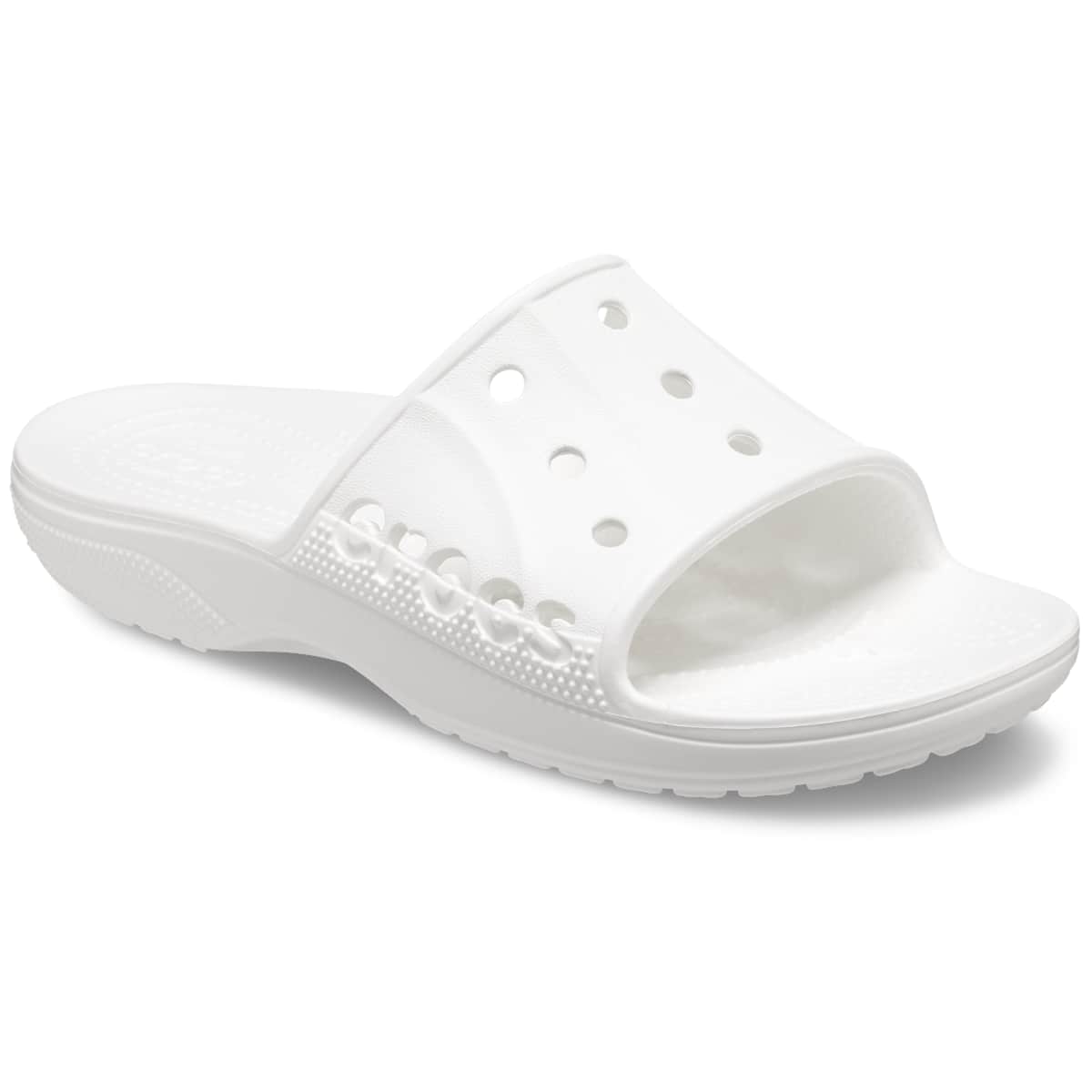 Crocs Adult Baya II Slide Sandals, White photo 5