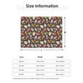 thumbnail image 5 of Naloa Milk Tea6 Flannel Blankets - Thick and Warm Blanket for Winter, Soft Fuzzy Plush King Blanket for All Seasons80"x60", 5 of 6