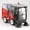 Red, variant on New Alloy Sweeper Model Diecast Road Cleaning Refuse Bin Classification Sanitation Vehicles Car Model Sound and Light Kids Gifts