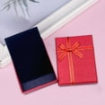 thumbnail image 6 of Milageto Jewelry Box Gift Versatile Jewelry Gift Box for Pendants Earrings Stud Rings Red, 6 of 8
