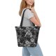 thumbnail image 2 of Balery Black Cats In A Garden Bolsa de Hombro con Diseño, Bolsa Grande y Duradera, Bolsa Versátil para Compras, 2 of 6