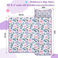 thumbnail image 5 of Pioneer Flower Floral Print Pattern Toddler Nap Mats for Kids Preschool,Sleeping Mat Bag or Kids,Toddler Sleeping Bag,Toddler Nap Mat or Daycare, 5 of 6