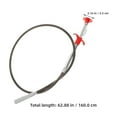 thumbnail image 2 of Raindrops 2 Pcs Sewer Manual Drain Cleaner Clogged Sink Tool 160.00X5.50X0.50CM, 2 of 8