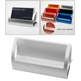 thumbnail image 4 of Porta tarjetas de visita,Soporte de exhibición para tarjetas de visita de aleación de aluminio,Portatarjetas de visita moderno de aluminio para escritorio de oficina,Soporte de exhibición de, 4 of 8