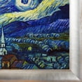 thumbnail image 3 of La Pastiche  Vincent Van Gogh 'Starry Night' Hand Painted Oil Reproduction, 3 of 5
