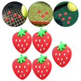 thumbnail image 4 of Amortisseur de Vibration de Tennis Amortisseur de Choc Accessoires de Tennis Amortisseur de Vibration Léger Amortisseur de Tennis pour Sports de Plein Air Fraise Rouge, 4 of 9