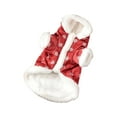 thumbnail image 1 of TIELUTT Festive Holiday Snowflake Pattern Coat Warm Soft Winter Apparel for Pet Clothes for Small Dogs Boy Pet Clothes Rack Small Pet Clothes Hangers Pet Clothes Hangers Metal Pet Clothes for Large D, 1 of 6