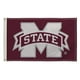 Showdown Displays 810003MSST-002 3 x 5 Pi Mississippi État Bulldogs NCAA Drapeau - N°002 – image 1 sur 1